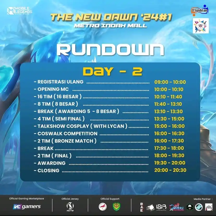THE NEW DAWN'24 #1 MLBB Tournament