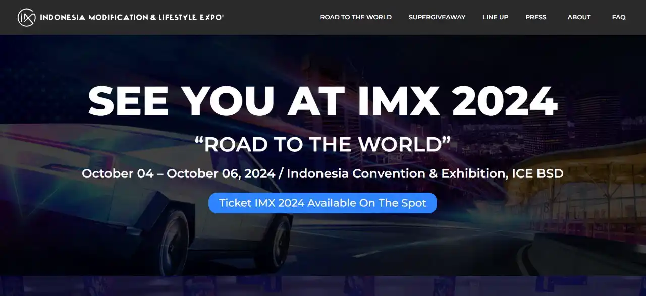 See You at IMX 2024 “Road To The World”