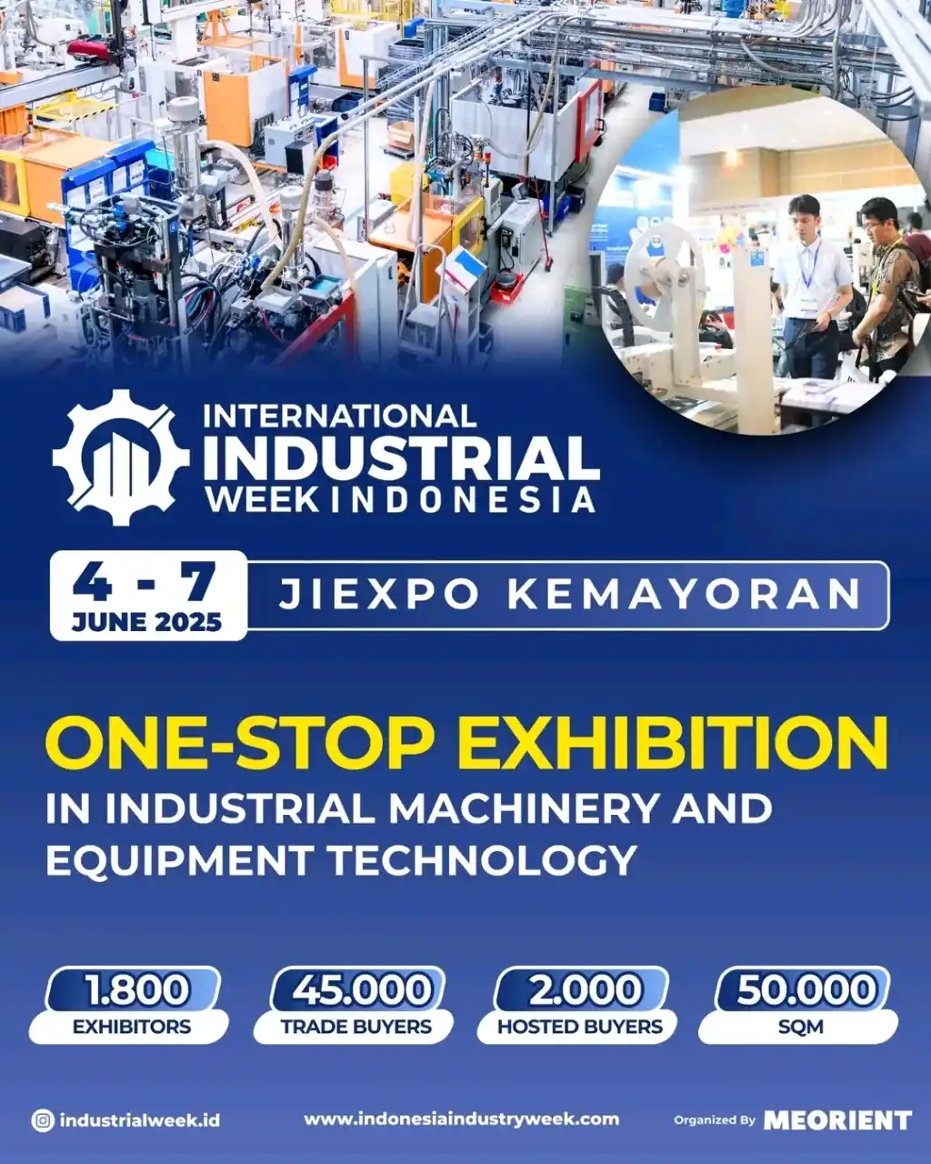 ONE-STOP EXHIBITION IN INDUSTRIAL MACHINERY AND EQUIPMENT TECHNOLOGY